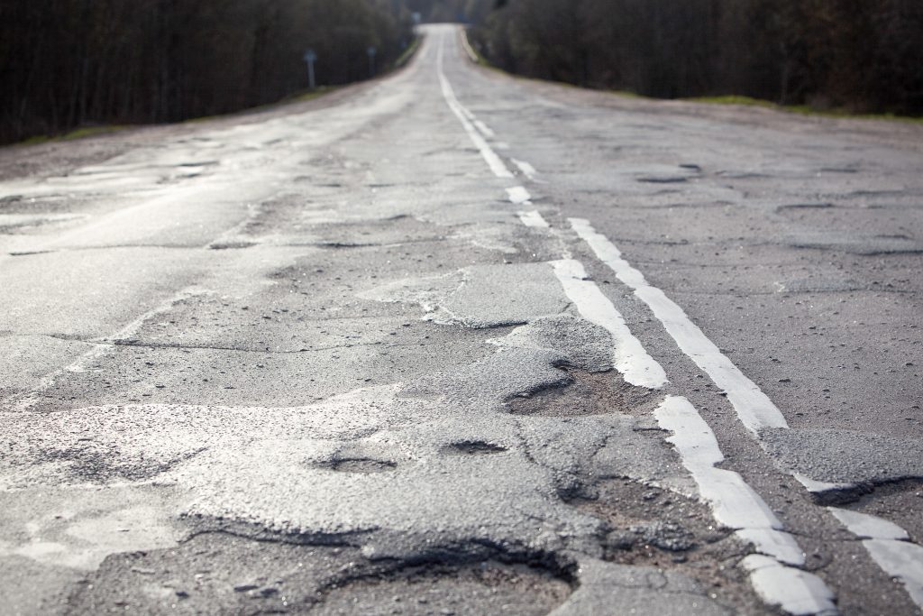 Car Accidents Due to Poor Road Conditions